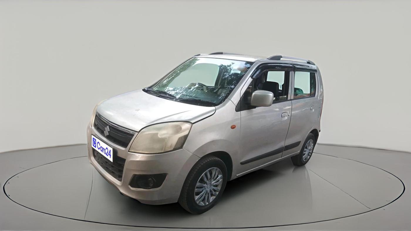 2014 Maruti Wagon R 1.0 VXI, Petrol, Manual, 77,693 km, exterior
