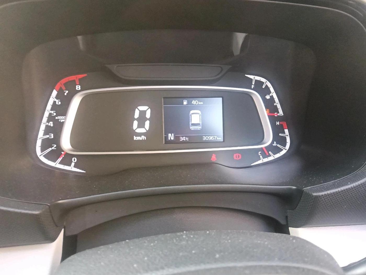 2021 KIA SONET HTX 1.0 IMT, Petrol, Manual, 30,967 km, interior
