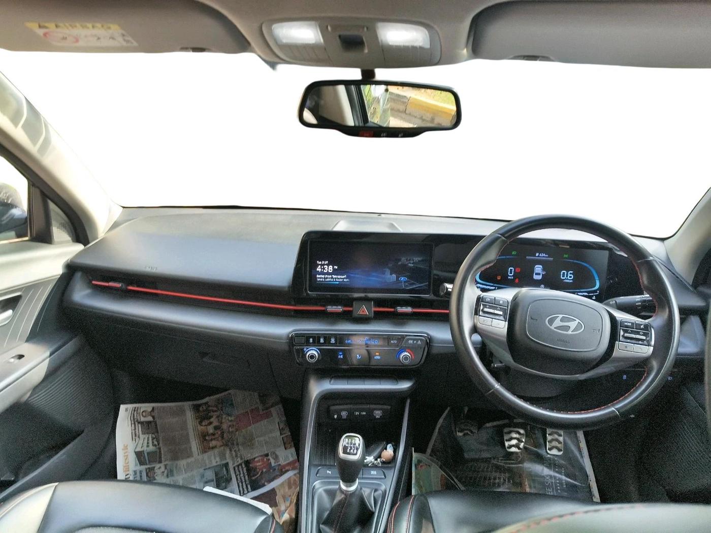 2023 Hyundai Verna 1.5 TURBO GDI MT SX, Petrol, Manual, 63,561 km, interior