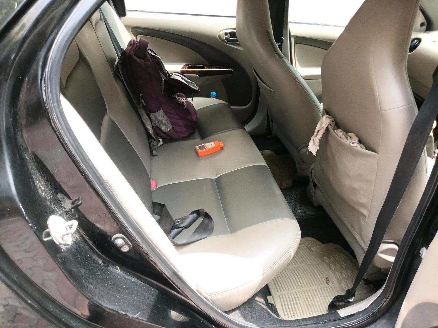 2011 Toyota Etios G, Petrol, Manual, 22,809 km, interior