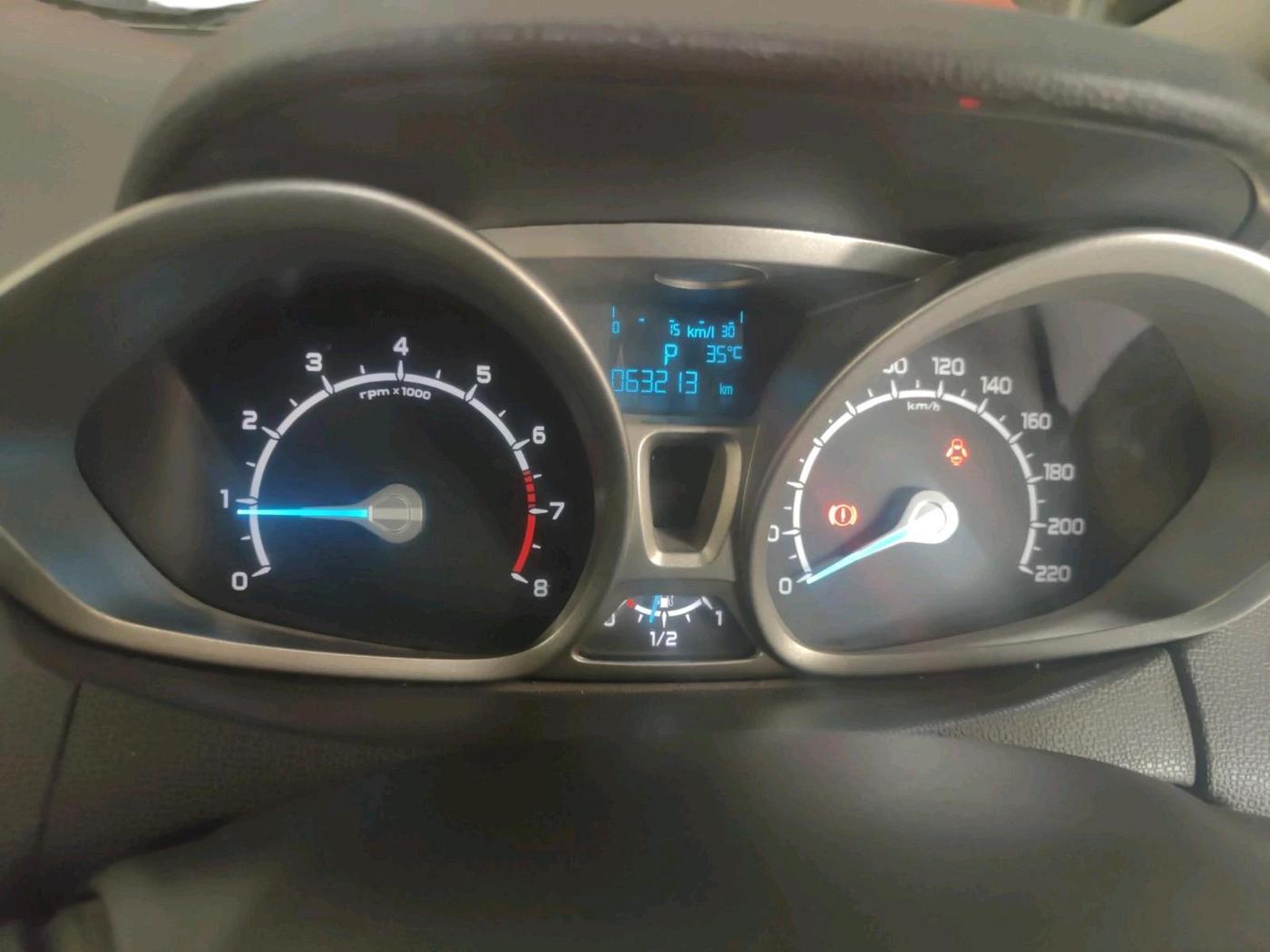 2015 Ford Ecosport TITANIUM 1.5L PETROL AT, Petrol, Automatic, 63,213 km, interior