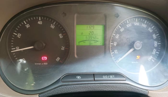 2014 Skoda Rapid AMBITION 1.6 MPI MT, CNG, Manual, 53,942 km, interior