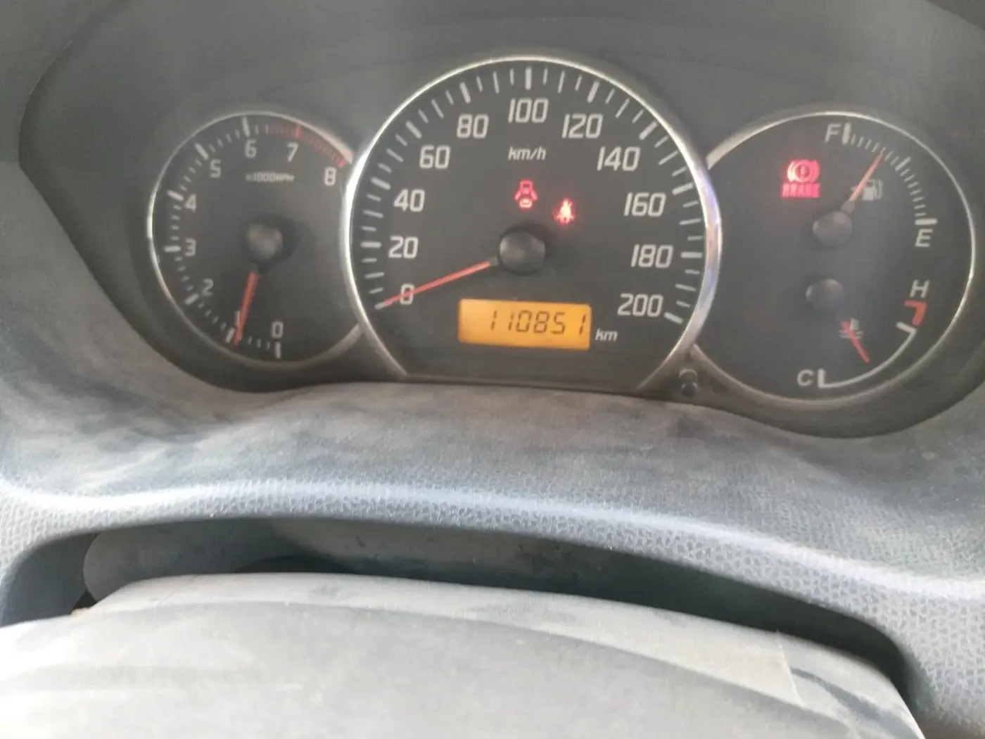 2011 Maruti Swift VXI, Petrol, Manual, 1,11,000 km, interior