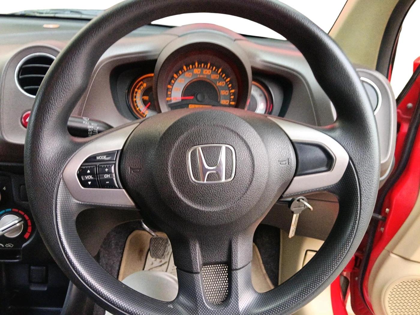 2012 Honda Brio E MT, Petrol, Manual, 24,507 km, interior
