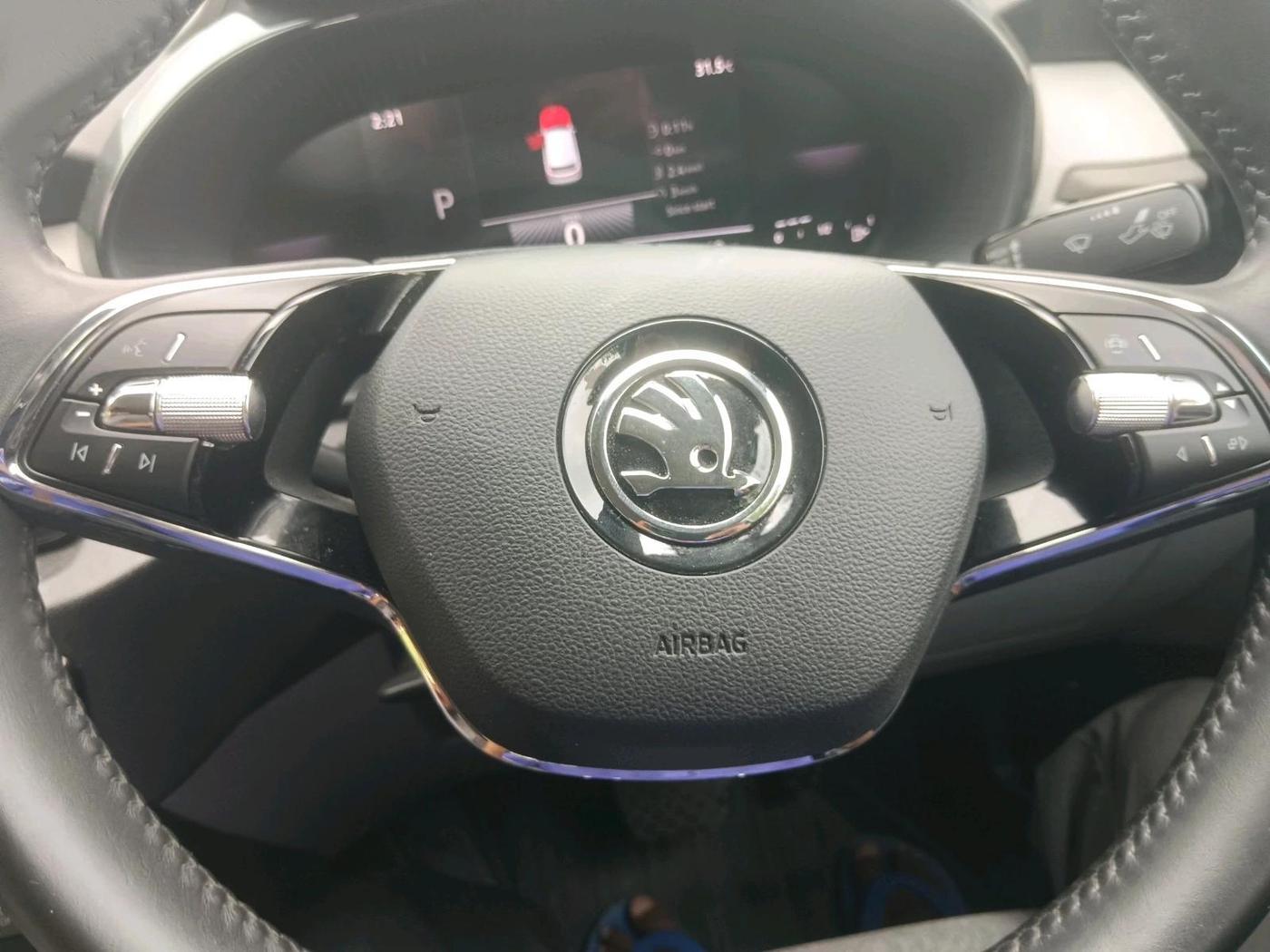2025 Skoda Kylaq Signature Plus AT, Petrol, Automatic, 15,543 km, interior