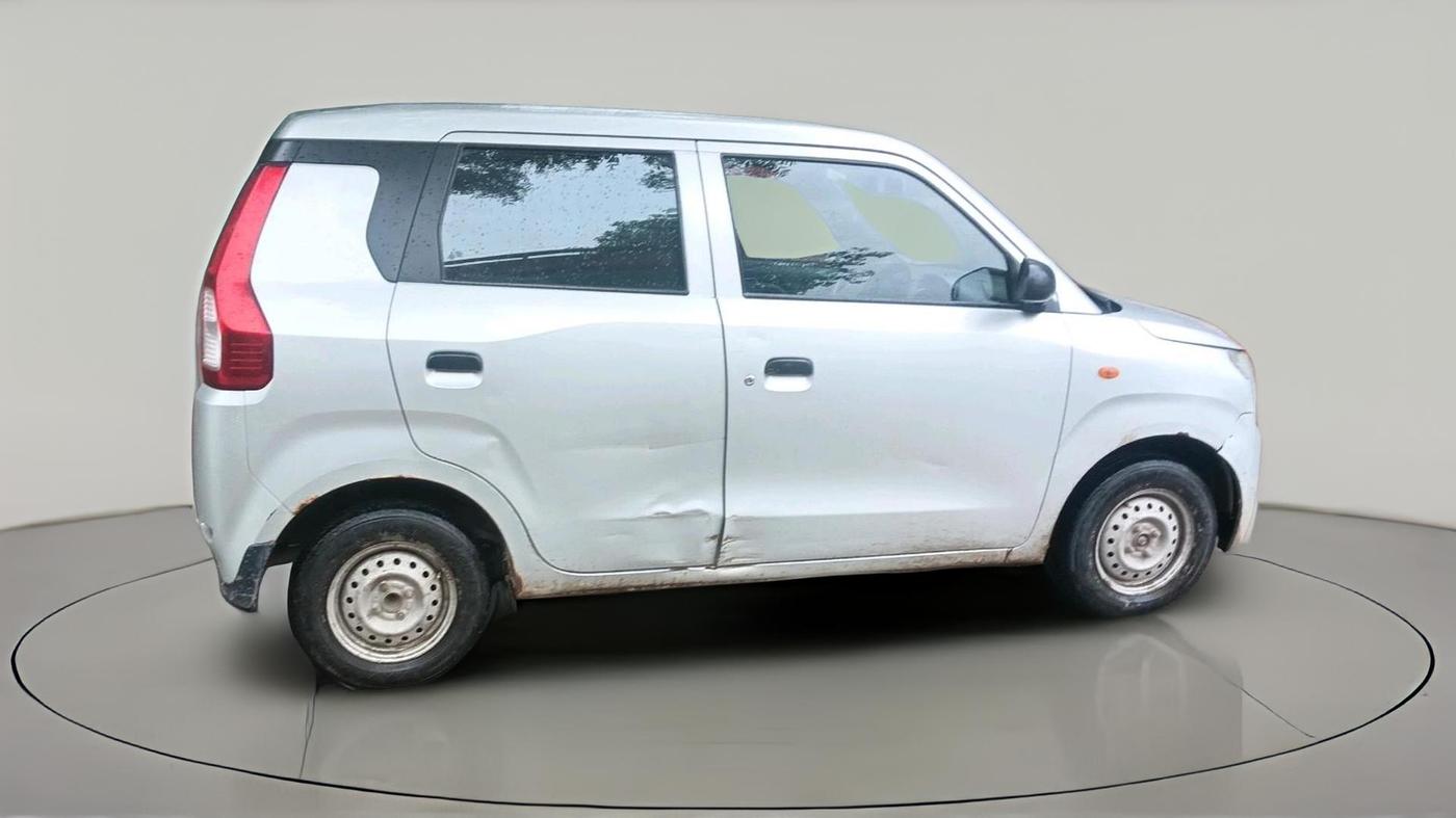 2019 Maruti New Wagon-R LXI CNG 1.0, CNG, Manual, 90,913 km, exterior
