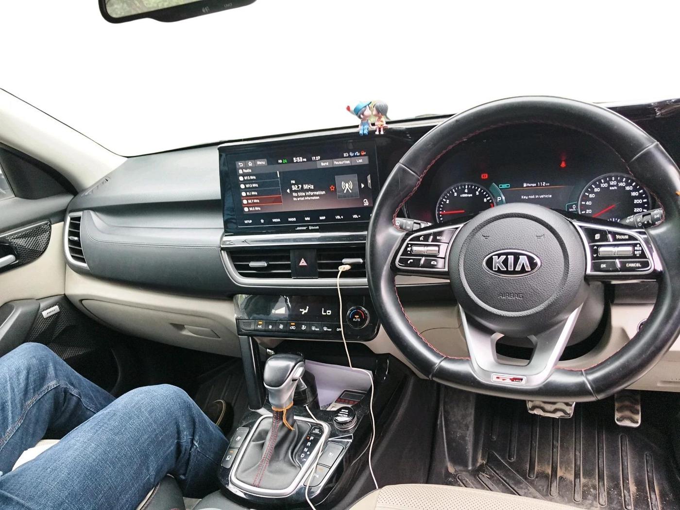 2019 KIA SELTOS GTX PLUS DCT 1.4 PETROL, Petrol, Automatic, 76,692 km, interior