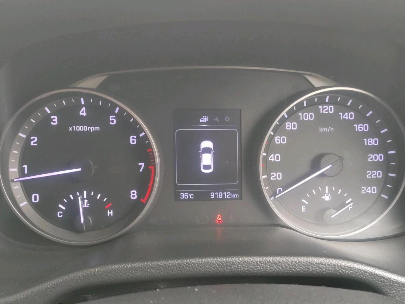 2018 Hyundai New Elantra 2.0 SX (O) MT, Petrol, Manual, 91,812 km, interior