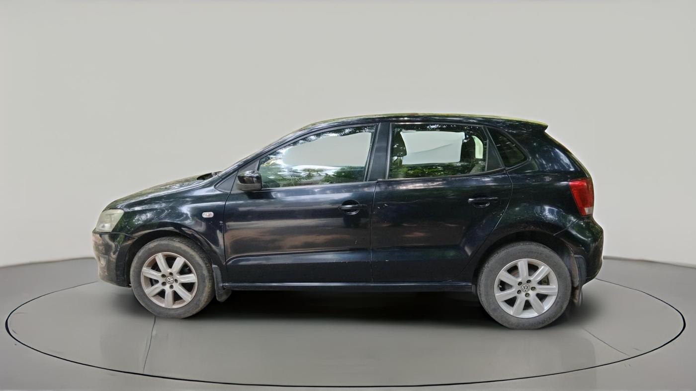2011 Volkswagen Polo COMFORTLINE 1.2L PETROL, Petrol, Manual, 1,34,509 km, exterior