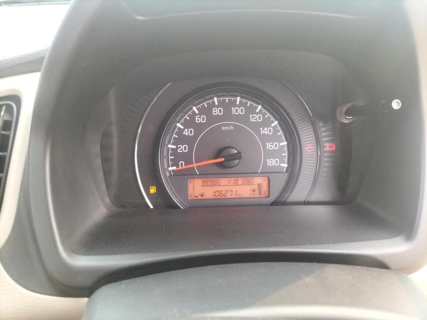 2019 Maruti New Wagon-R LXI CNG (O) 1.0, CNG, Manual, 1,10,300 km, interior