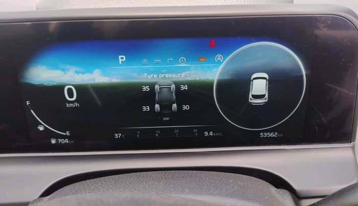 2023 KIA SELTOS  X LINE 1.5 TURBO PETROL DCT, Petrol, Automatic, 53,562 km, interior