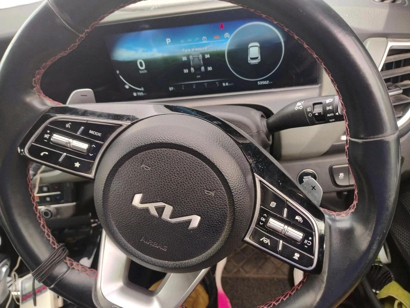 2023 KIA SELTOS  X LINE 1.5 TURBO PETROL DCT, Petrol, Automatic, 55,156 km, interior