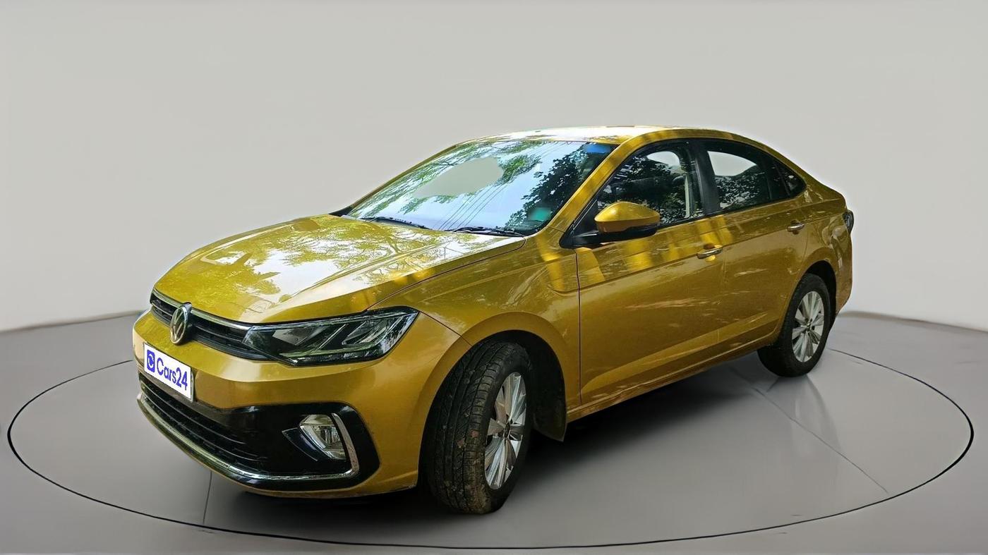 2022 Volkswagen VIRTUS HIGHLINE TSI 1.0 AT, Petrol, Automatic, 32,062 km, exterior