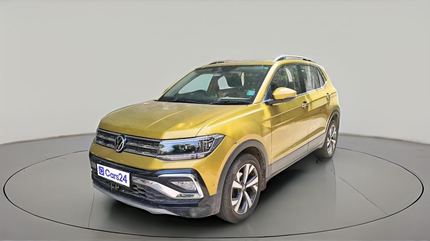 2022 Volkswagen TAIGUN TOPLINE 1.0 TSI MT, Petrol, Manual, 28,817 km, exterior