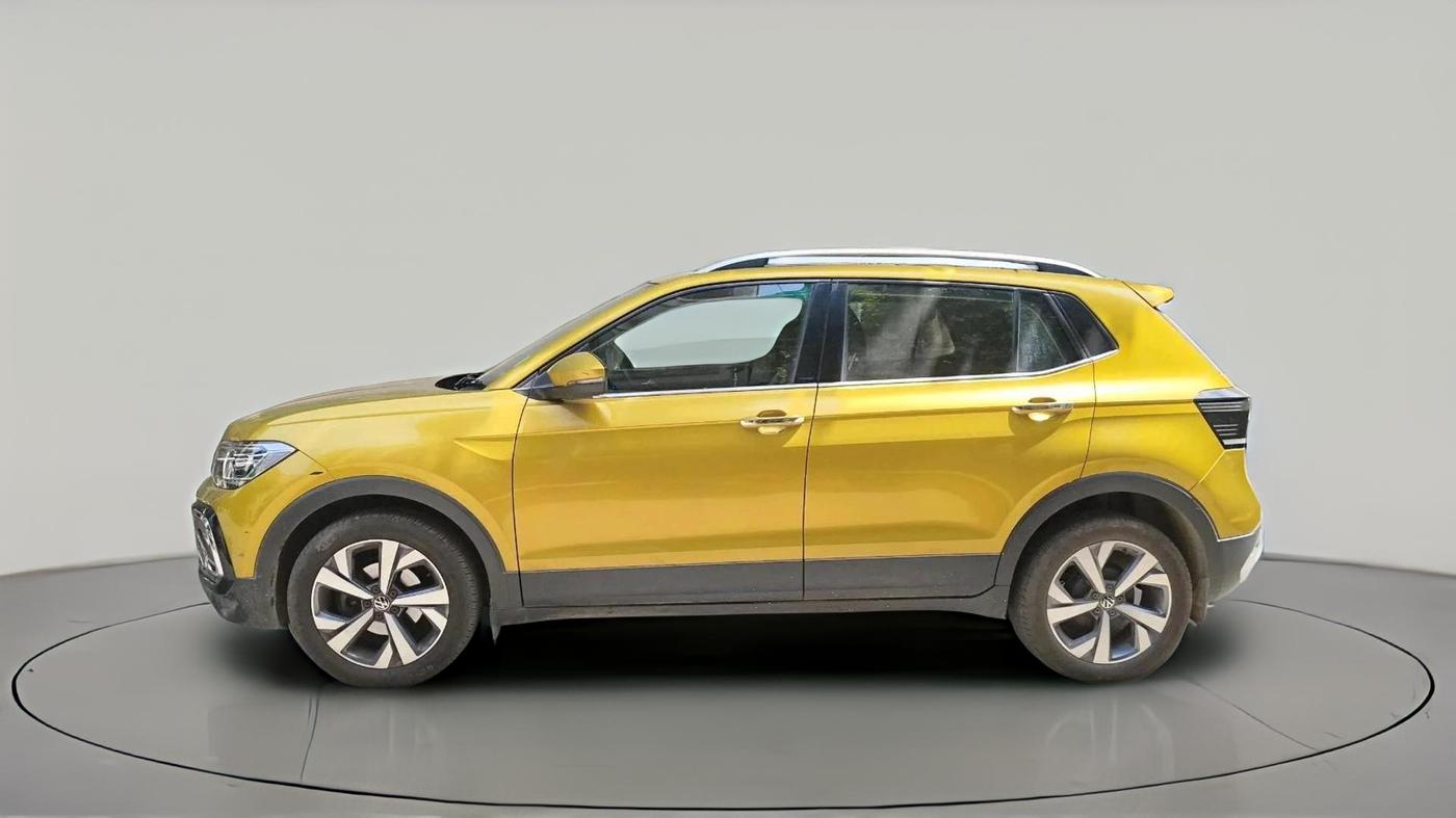 2022 Volkswagen TAIGUN TOPLINE 1.0 TSI MT, Petrol, Manual, 28,817 km, exterior