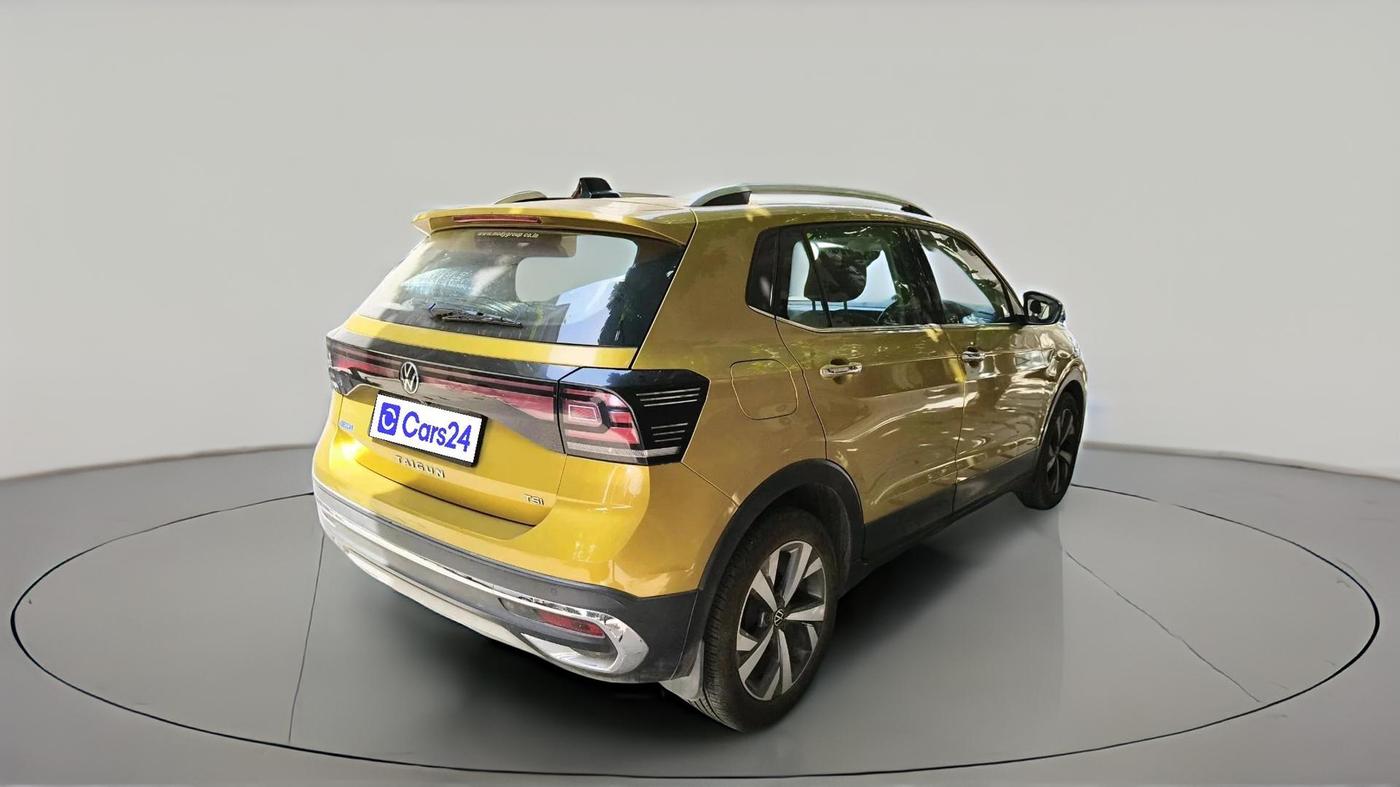 2022 Volkswagen TAIGUN TOPLINE 1.0 TSI MT, Petrol, Manual, 28,817 km, exterior