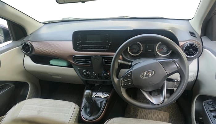 2020 Hyundai AURA S 1.2 CNG, CNG, Manual, 1,25,262 km, interior
