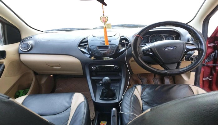 2017 Ford Figo Aspire TITANIUM 1.2 PETROL, CNG, Manual, 93,717 km, interior