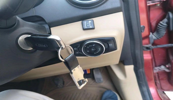2017 Ford Figo Aspire TITANIUM 1.2 PETROL, CNG, Manual, 93,717 km, interior