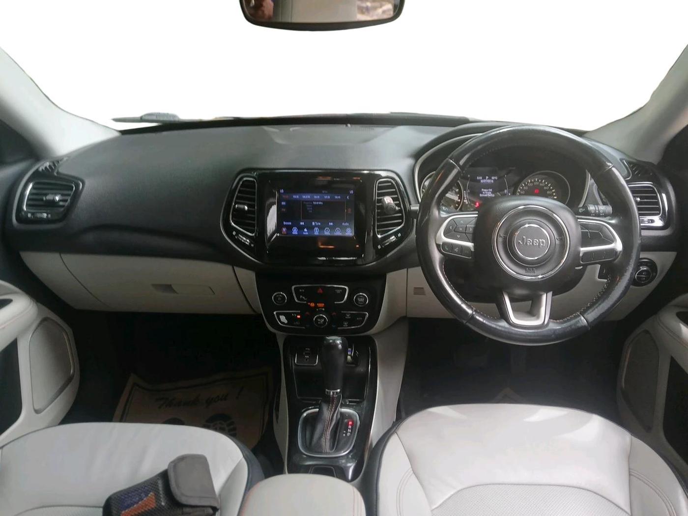 2017 Jeep Compass LIMITED 1.4 PETROL AT, Petrol, Automatic, 97,654 km, interior