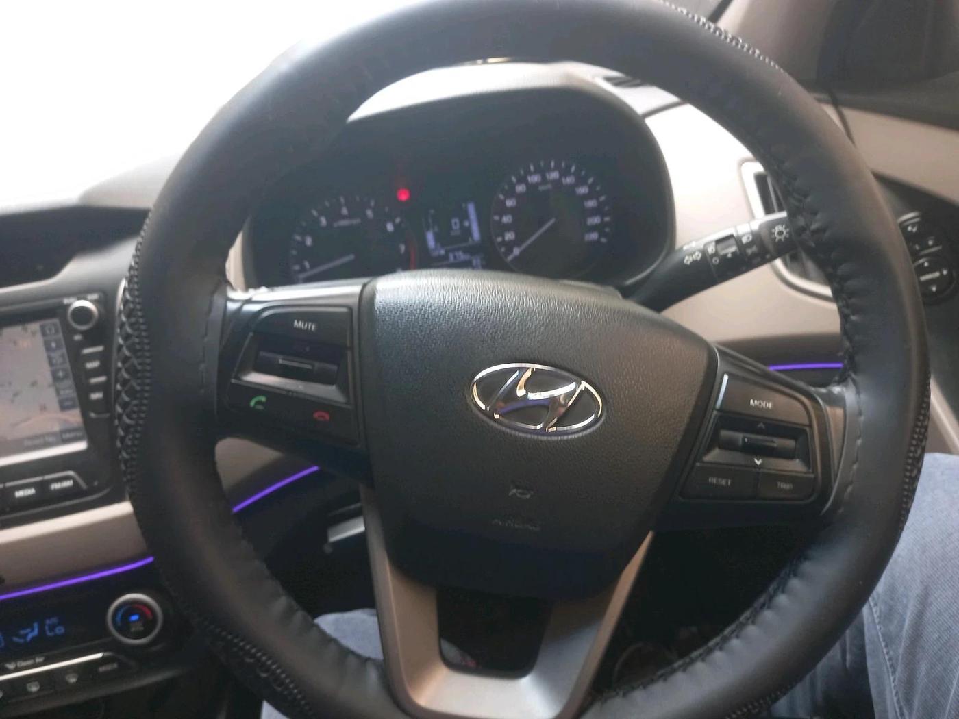 2017 Hyundai Creta SX PLUS AT 1.6 PETROL, Petrol, Automatic, 88,012 km, interior