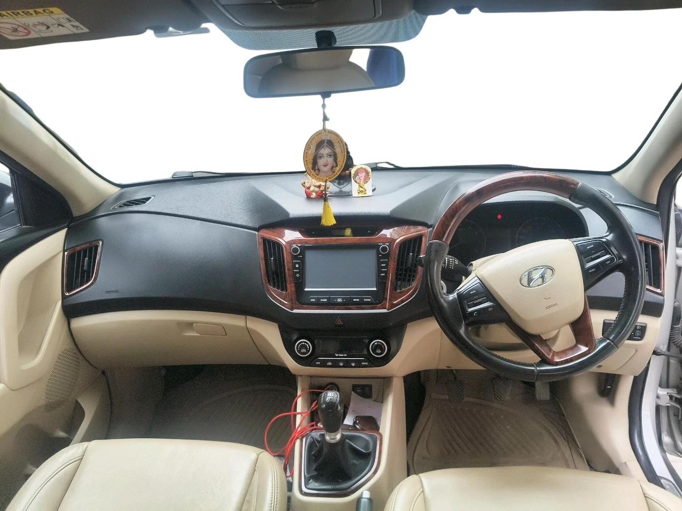 2018 Hyundai Creta SX PLUS 1.6 PETROL, Petrol, Manual, 87,828 km, interior