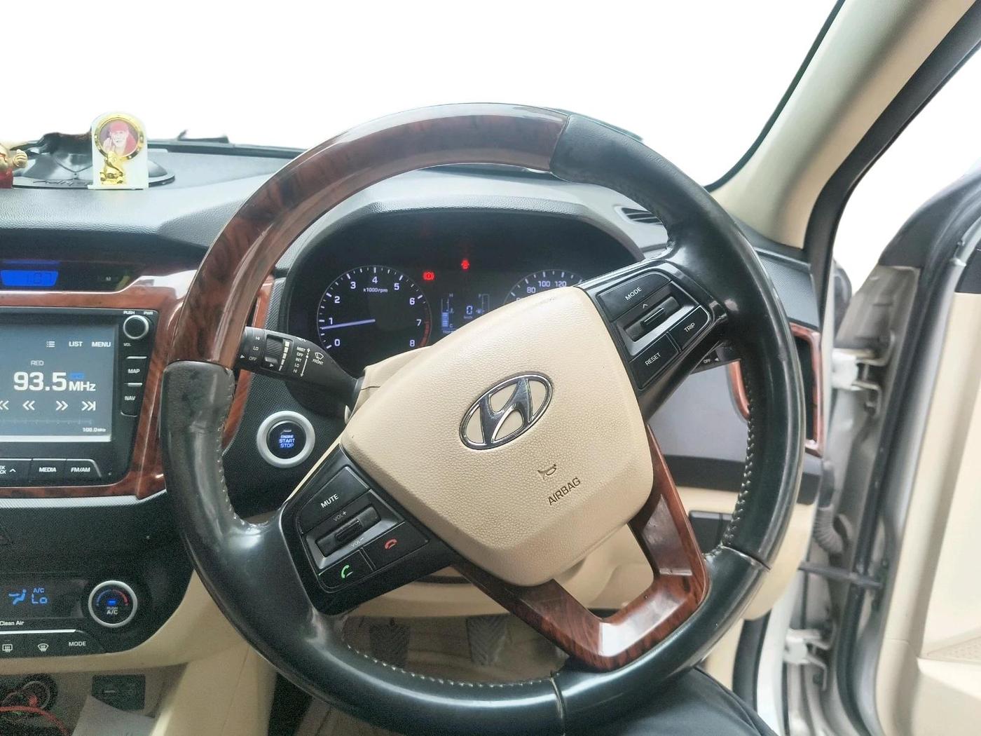 2018 Hyundai Creta SX PLUS 1.6 PETROL, Petrol, Manual, 87,828 km, interior