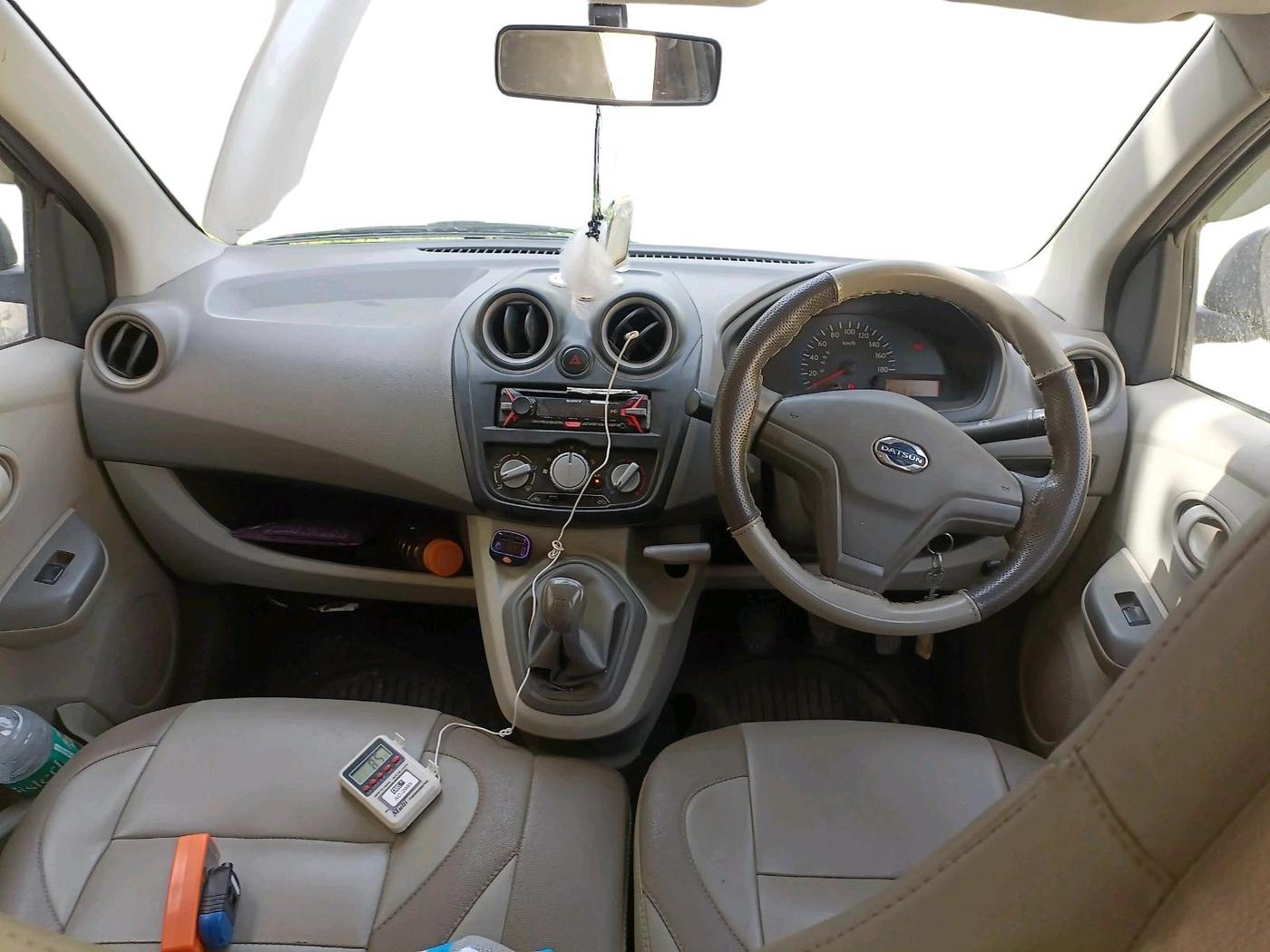 2015 Datsun Go Plus T, Petrol, Manual, 71,842 km, interior