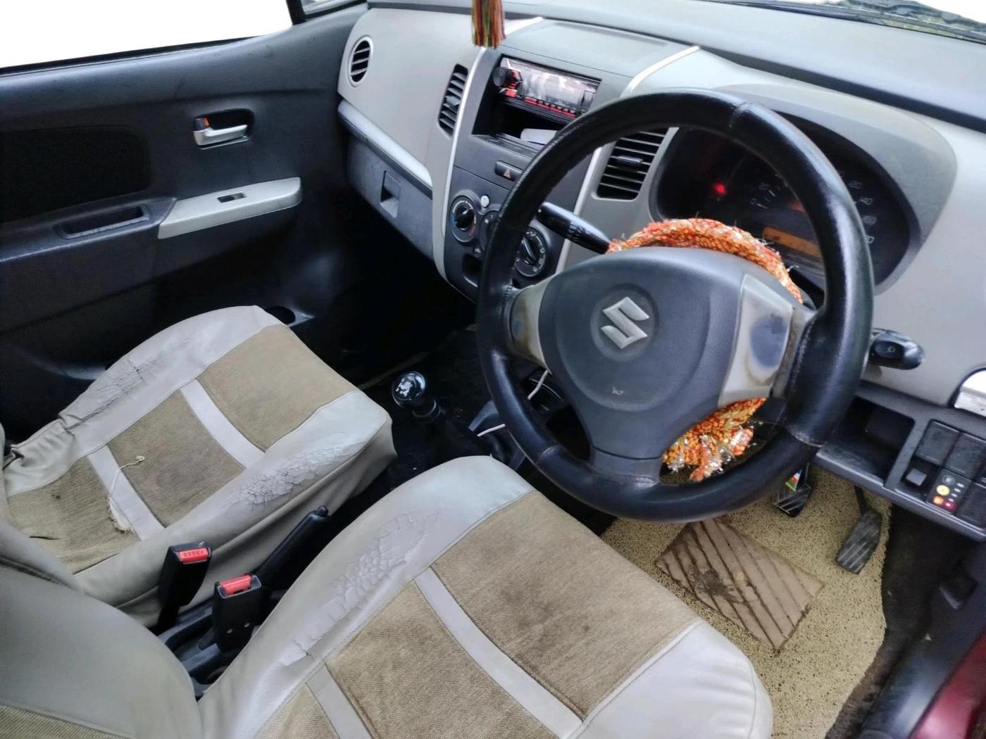 2012 Maruti Wagon R 1.0 LXI CNG, CNG, Manual, 2,53,199 km, interior