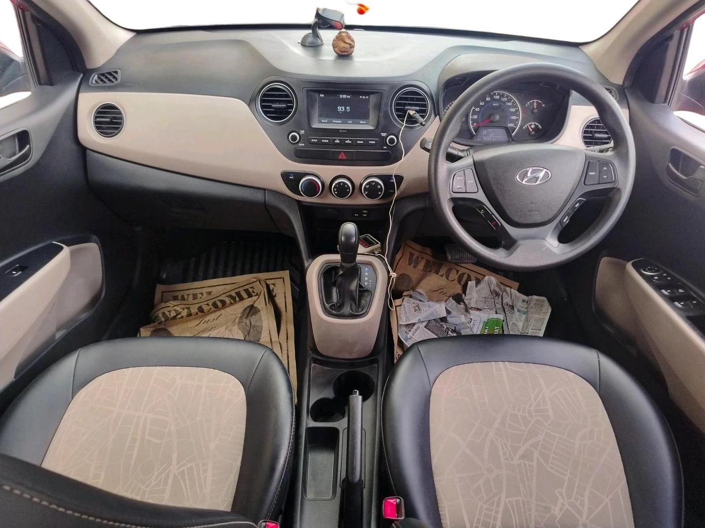 2019 Hyundai Grand i10 MAGNA AT 1.2 KAPPA VTVT, Petrol, Automatic, 96,651 km, interior