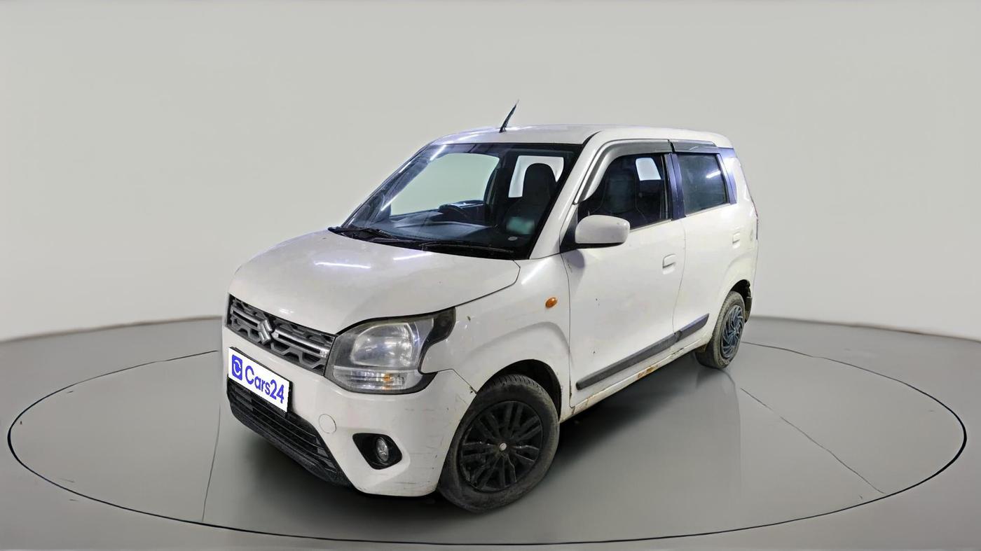2019 Maruti New Wagon-R VXI 1.2 AMT, CNG, Automatic, 1,10,716 km, exterior