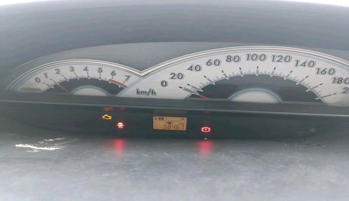 2011 Toyota Etios G, Petrol, Manual, 58,467 km, interior