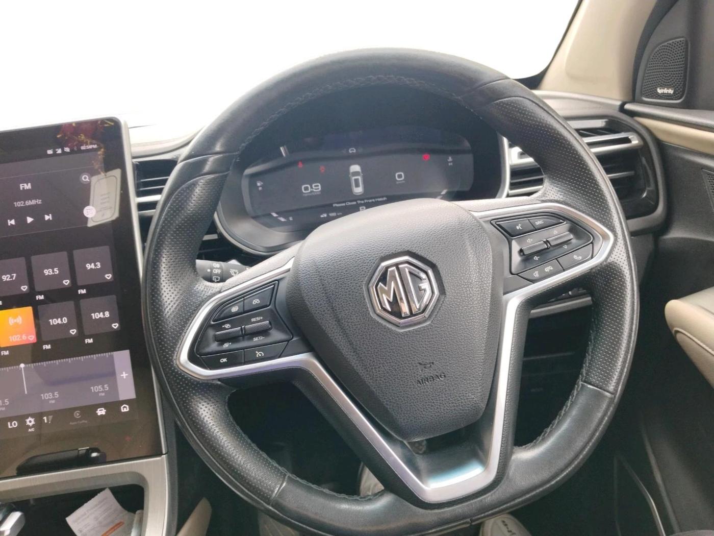 2023 MG HECTOR SHARP PRO 1.5 PETROL TURBO CVT PETROL, Petrol, Automatic, 68,612 km, interior