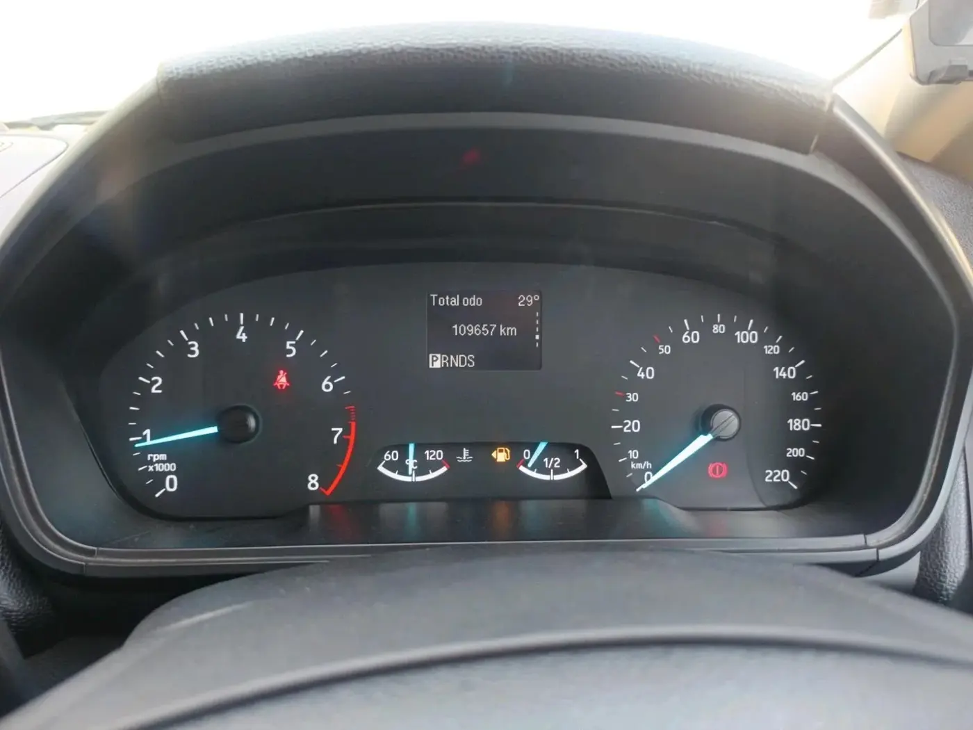 2018 Ford Ecosport TITANIUM + 1.5L PETROL AT, Petrol, Automatic, 1,10,000 km, interior