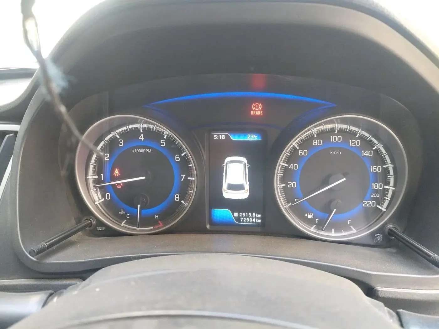 2016 Maruti Baleno ALPHA PETROL 1.2, Petrol, Manual, 72,904 km, interior