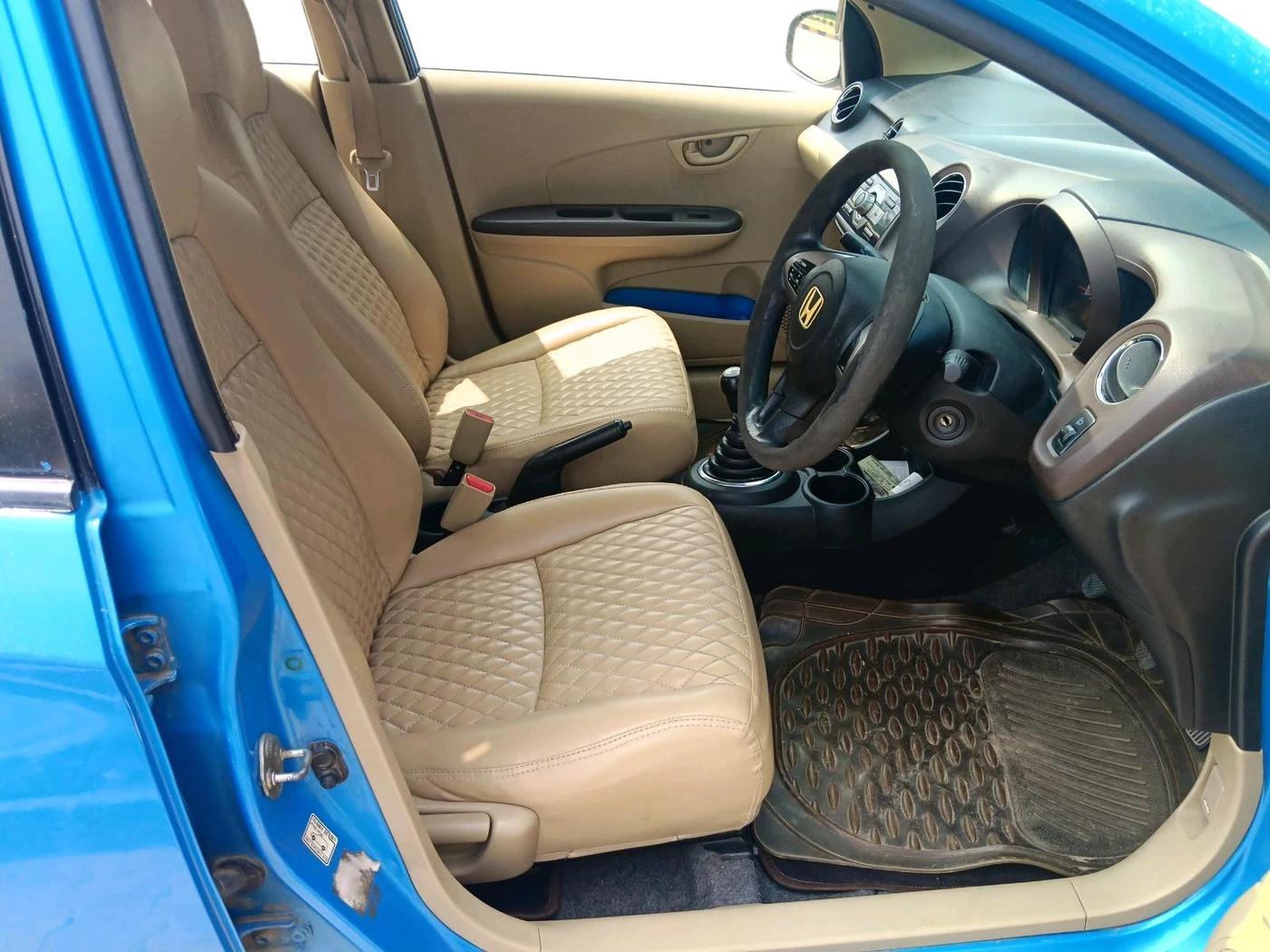 2012 Honda Brio S MT, Petrol, Manual, 91,275 km, interior