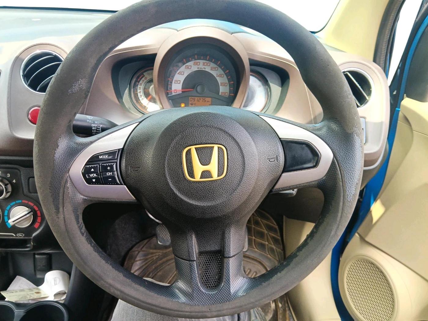2012 Honda Brio S MT, Petrol, Manual, 91,275 km, interior