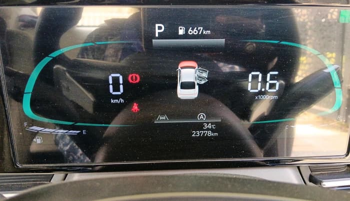 2023 Hyundai Verna SX(O) 1.5 MPI IVT , Petrol, Automatic, 23,778 km, interior
