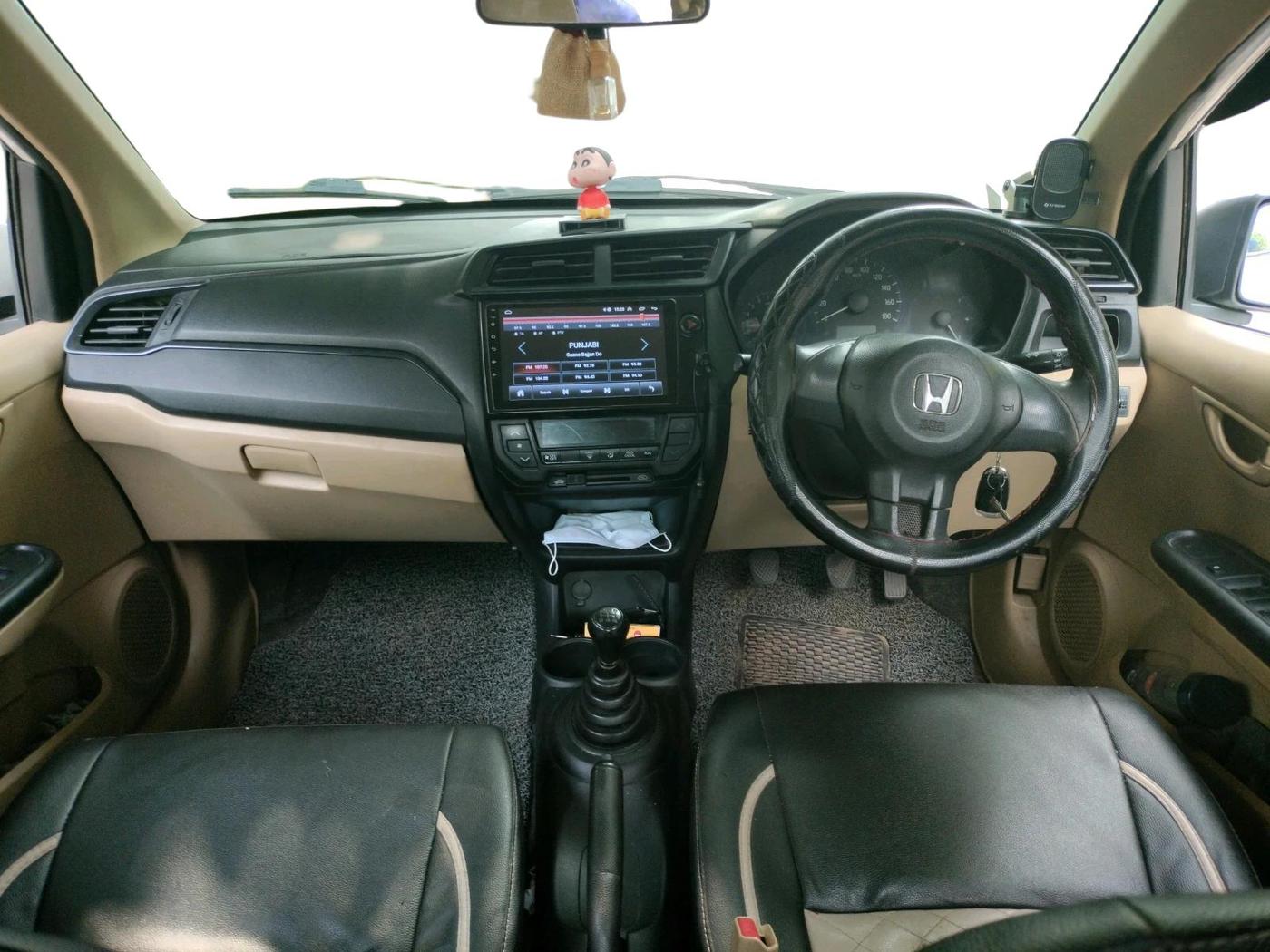 2017 Honda Amaze 1.2L I-VTEC E OPT, CNG, Manual, 96,357 km, interior