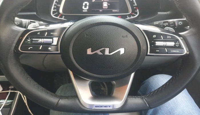 2023 KIA SONET HTX 1.0 DCT, Petrol, Automatic, 30,268 km, interior