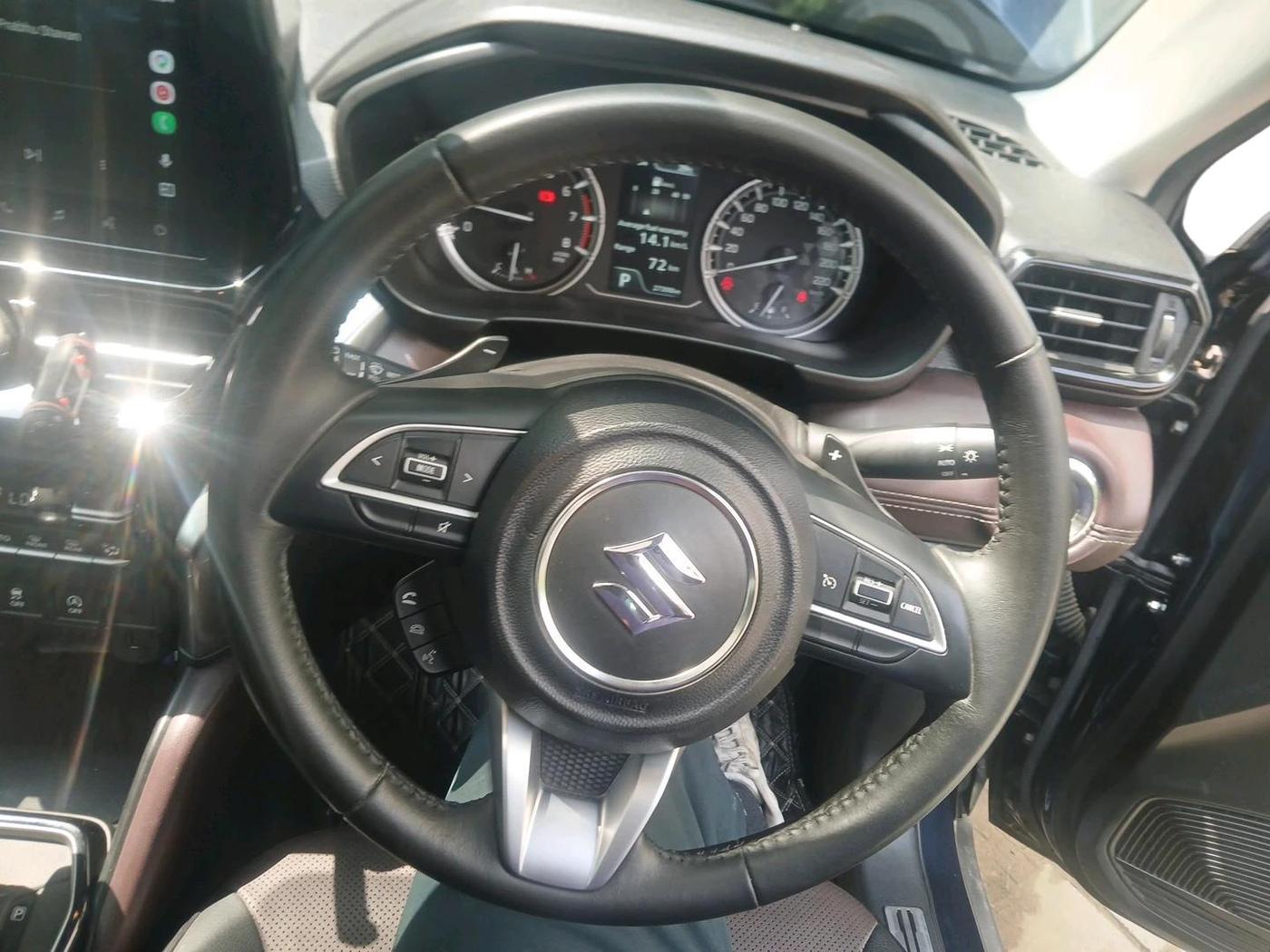 2023 Maruti Grand Vitara ALPHA SMART HYBRID AT, Petrol, Automatic, 27,300 km, interior