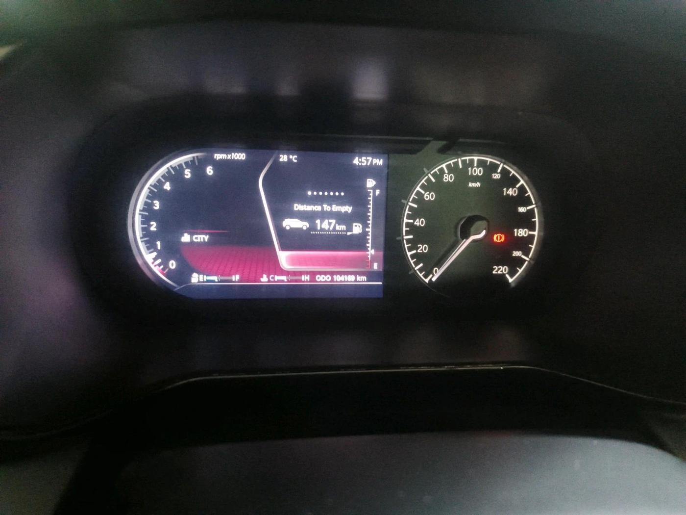 2022 Tata Harrier XZ PLUS 2.0L DARK EDITION, Diesel, Manual, 1,04,169 km, interior