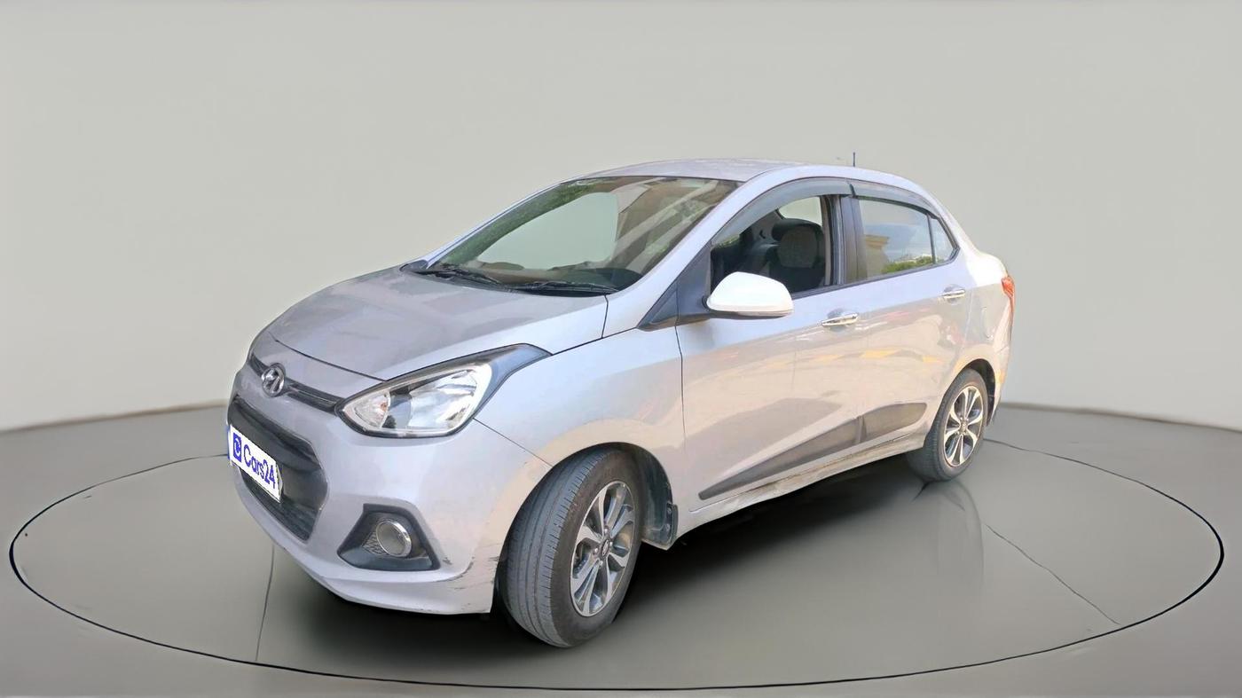 2015 Hyundai Xcent SX AT 1.2 (O), Petrol, Automatic, 84,205 km, exterior