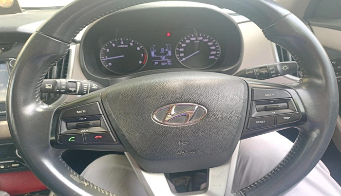 2017 Hyundai Creta SX PLUS AT 1.6 PETROL, Petrol, Automatic, 66,416 km, interior