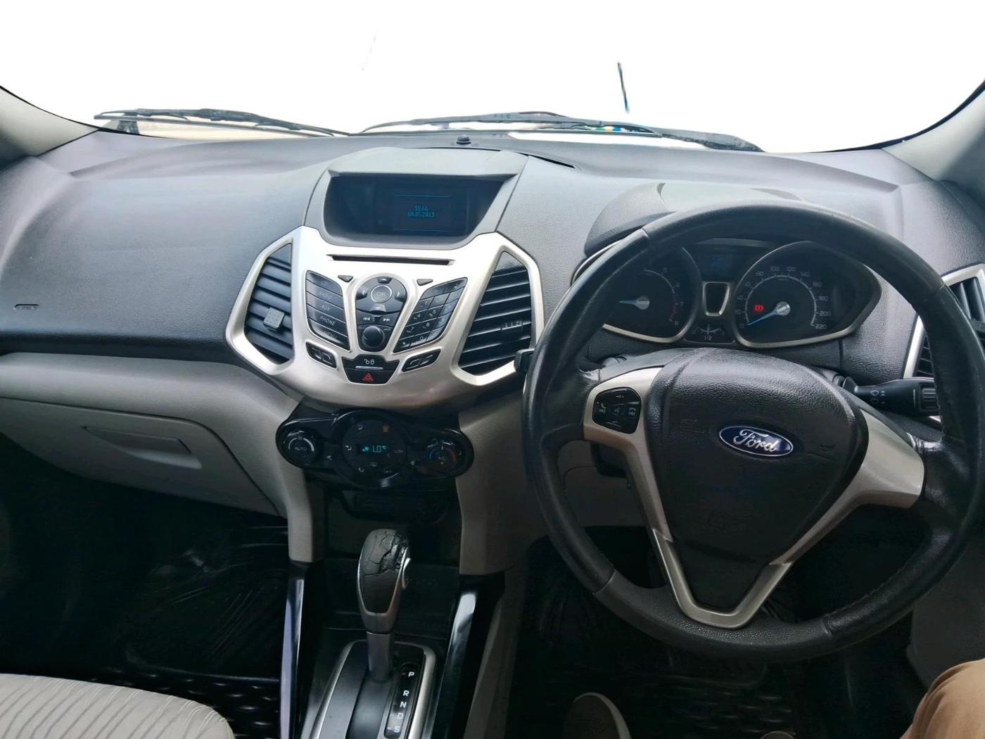 2014 Ford Ecosport TITANIUM 1.5L PETROL AT, Petrol, Automatic, 76,344 km, interior