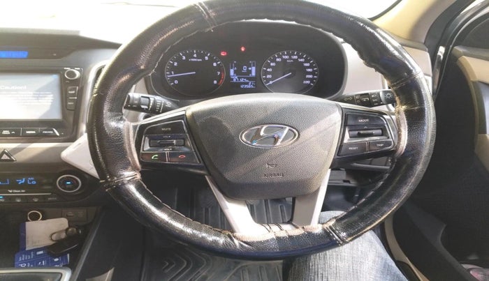 2017 Hyundai Creta  SX 1.6 Petrol , Petrol, Manual, 1,23,565 km, interior