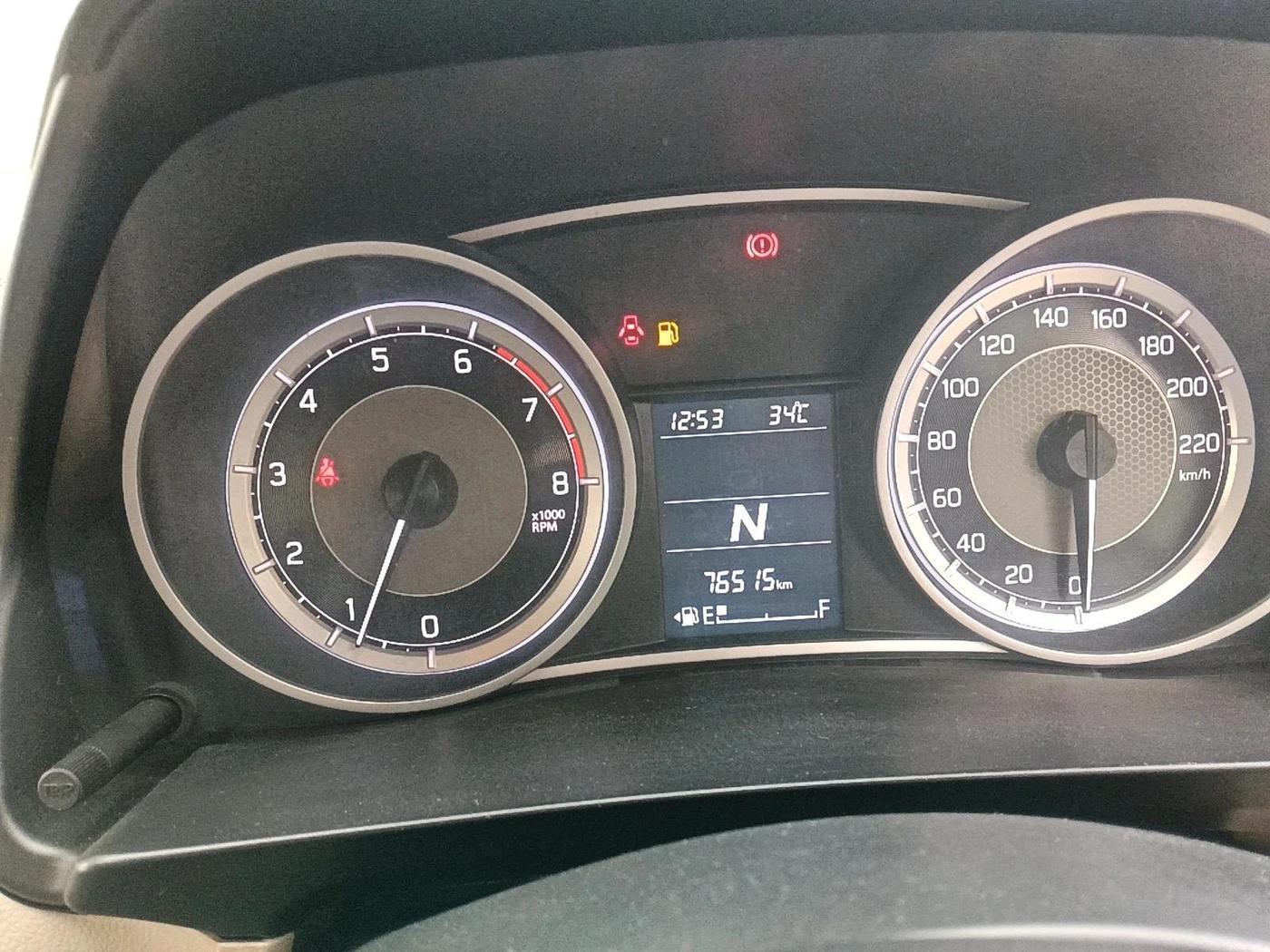 2019 Maruti Dzire VXI AMT, Petrol, Automatic, 76,515 km, interior