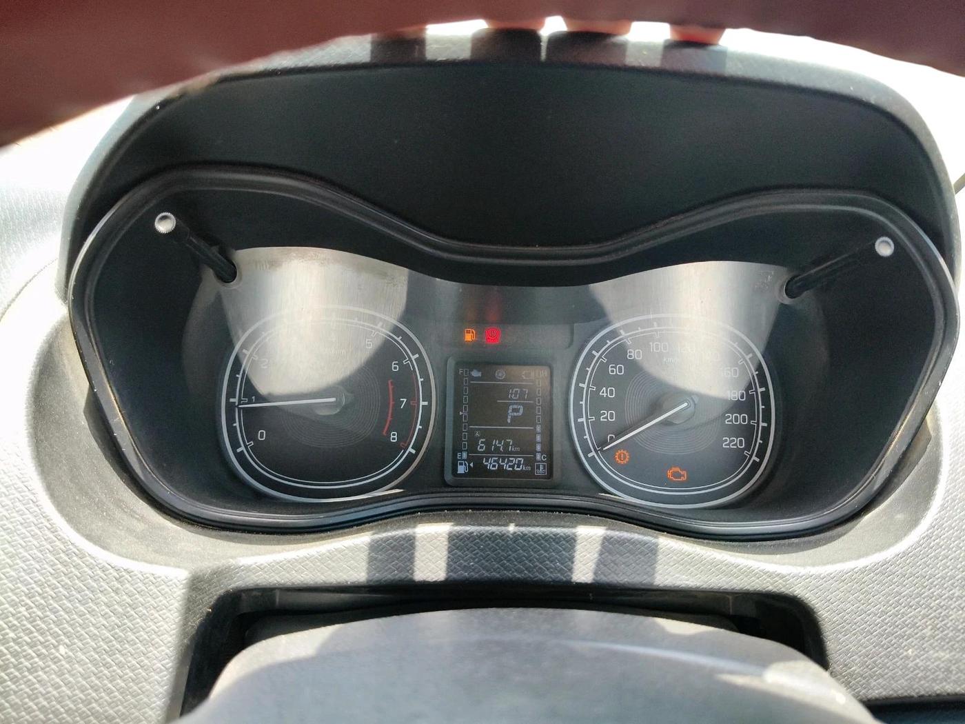 2020 Maruti Vitara Brezza VXI AT SHVS, CNG, Automatic, 46,420 km, interior
