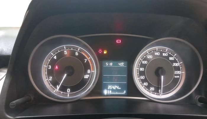 2020 Maruti Dzire ZXI, Petrol, Manual, 35,424 km, interior