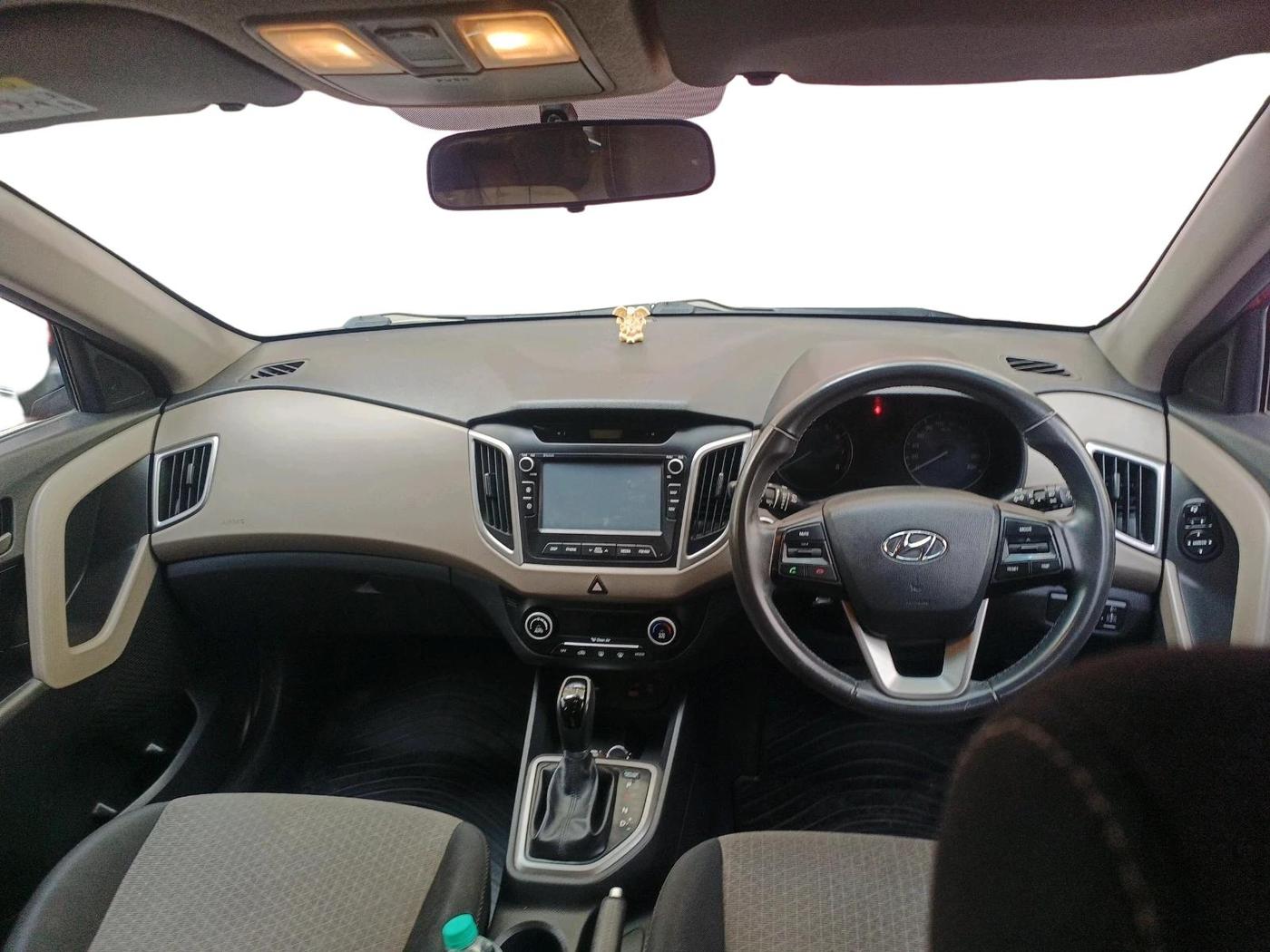 2016 Hyundai Creta SX PLUS AT 1.6 PETROL, Petrol, Automatic, 53,457 km, interior